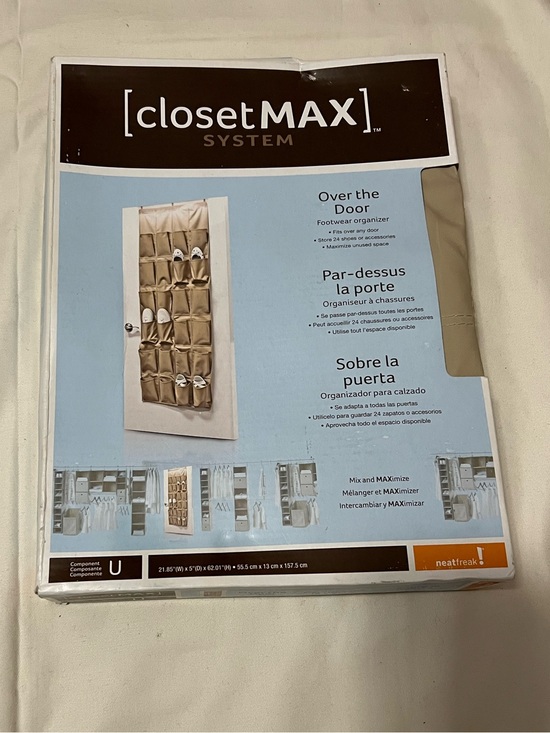 Closetmax Other - Closetmax System Over-the-Door Shoe Organizer